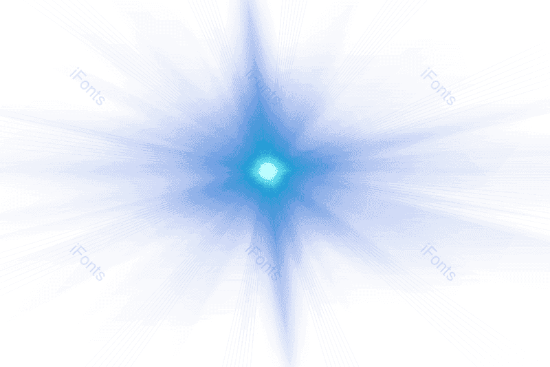 光效图片,科技元素,光斑PNG,蓝色免抠素材